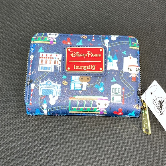 Loungefly x Disney Park Exclusive Limited Edition Main Street Wallet - Picture 1 of 5